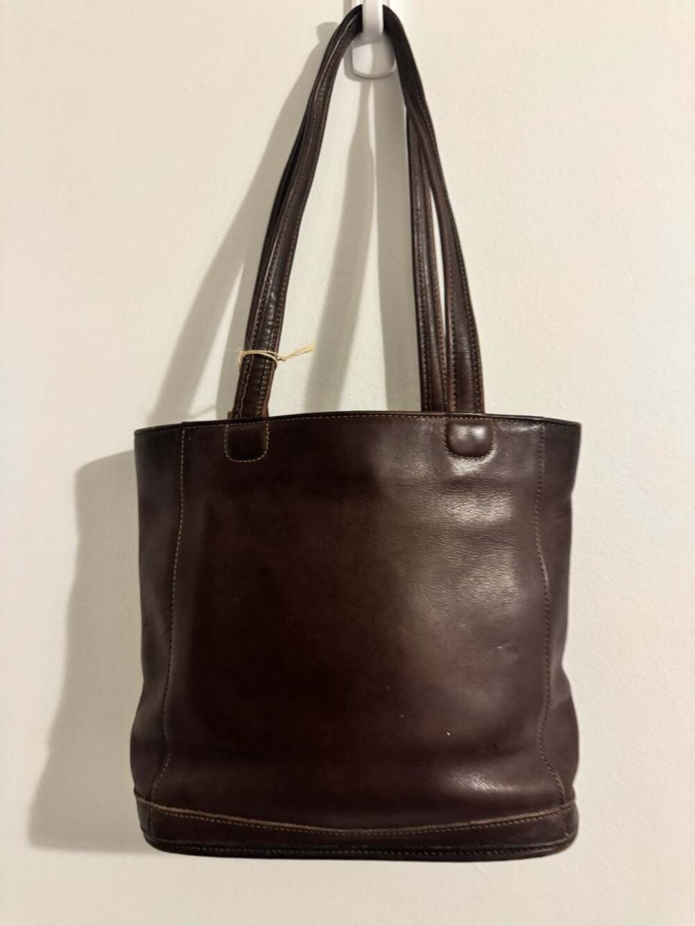 Coach Vintage Bleecker 9305 Brown Leather Shoulder Tote Bag